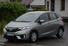 Honda Jazz 1.3B Klima Oryginał Lakier 2017r 125 TYS KM Grzane Fotele Tarnogród - zdjęcie 3