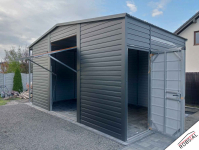 Schowek Blaszany z wiatą 6x3m PREMIUM Stare Miasto - zdjęcie 4