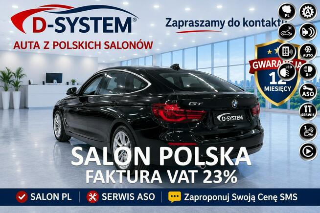 BMW 3GT 318d GT GRAN TURISMO  F.vat Salon Polska Gwarancja Białystok - zdjęcie 1