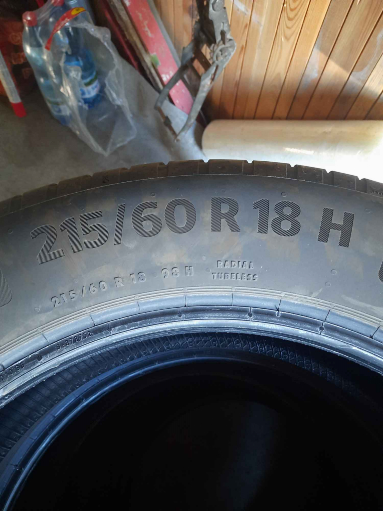 Opony letnie Continental 215 60 r18 Widzew - zdjęcie 2