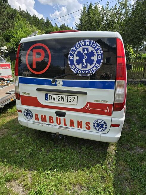 Ambulans Mercedes - Benz Vito 2014, hak, faktura VAT, karetk Nowa Ruda - zdjęcie 2