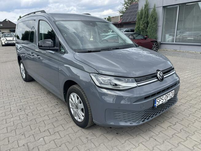 Volkswagen Caddy Salon PL MAXI Automat Skóra HAK Klimatronik 7 osobowy Gliwice - zdjęcie 2