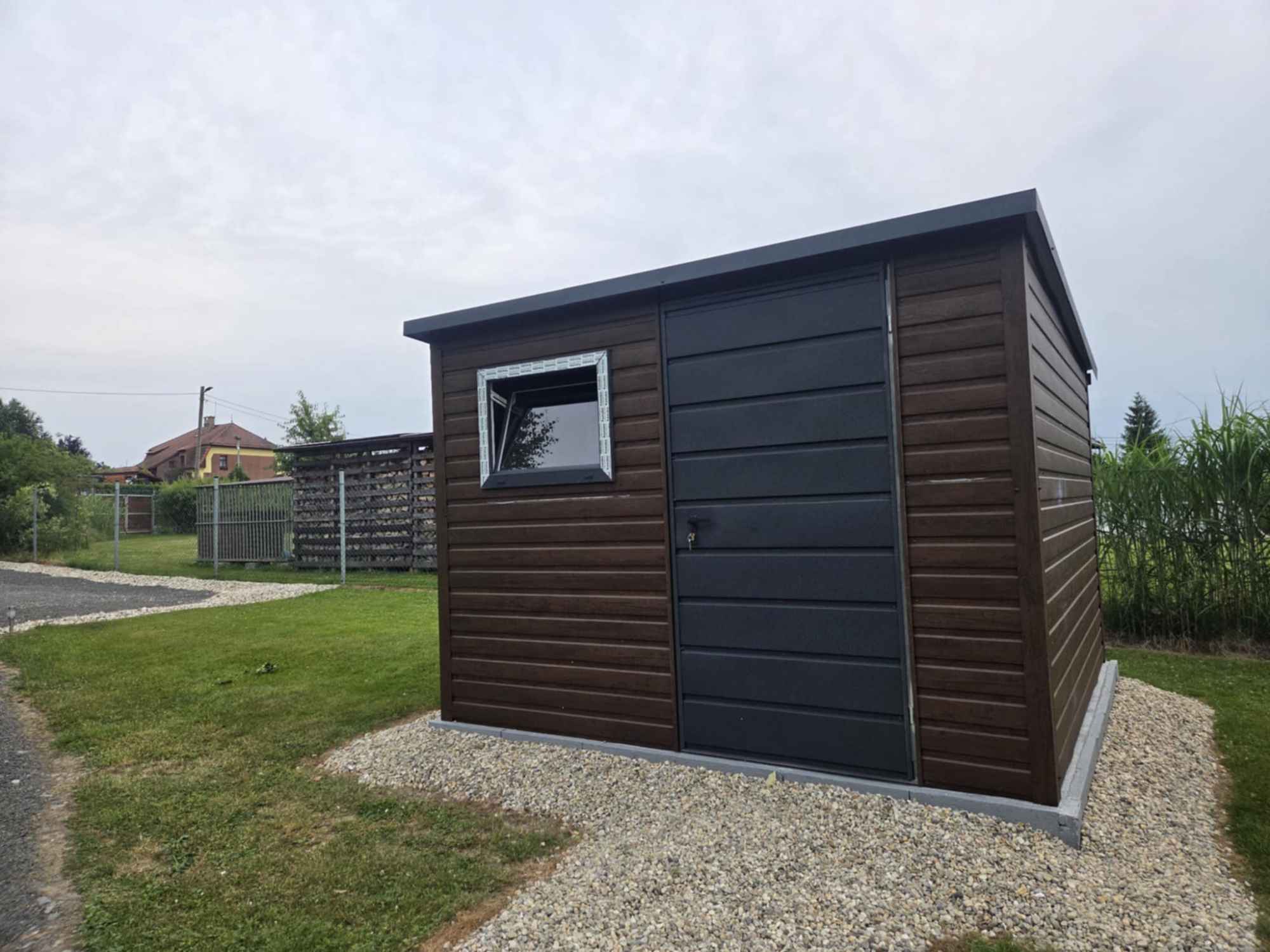 Domek Schowek Ogrodowy Premium 3x2.5 drewnopodobny Koszalin - zdjęcie 4