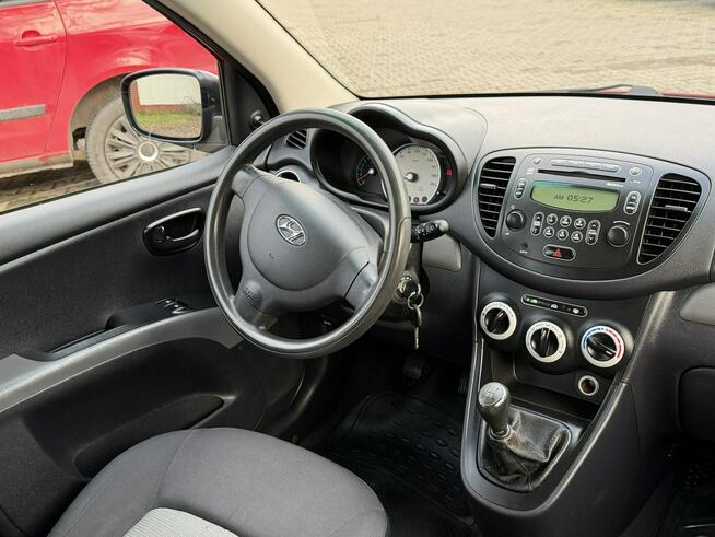 Hyundai i10 1.2 Benzyna 78KM niski przebieg TOP Gostyń - zdjęcie 9