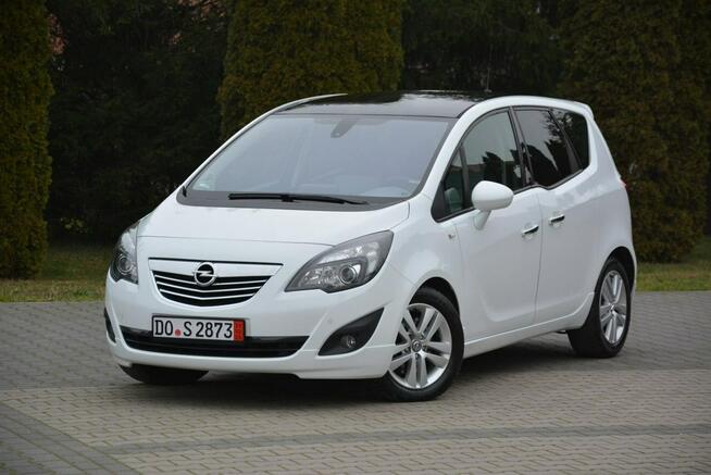 Opel Meriva Innovation Brązowe Skóry Kolorowa Navi 2xParktronic ASO Ostrów Mazowiecka - zdjęcie 9