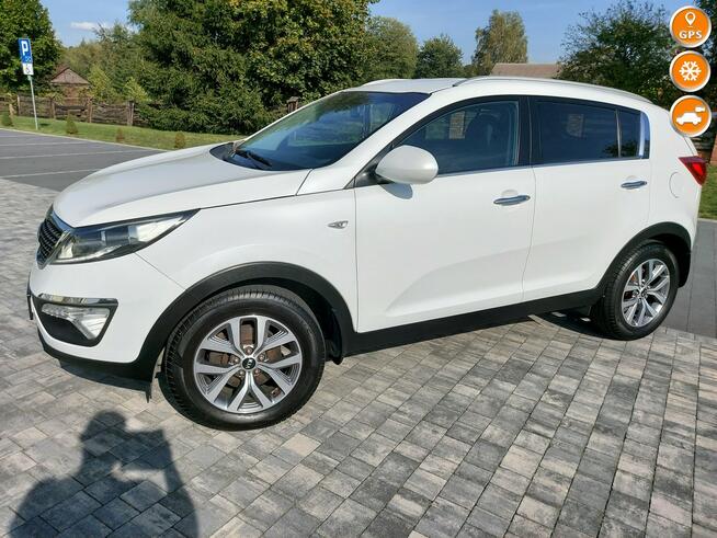 Kia Sportage 1.6 benzyna kamera Biała Perła Drelów - zdjęcie 1