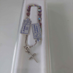 Bransoletka srebrna nowa z krzyżykiem Stare Miasto - zdjęcie 3