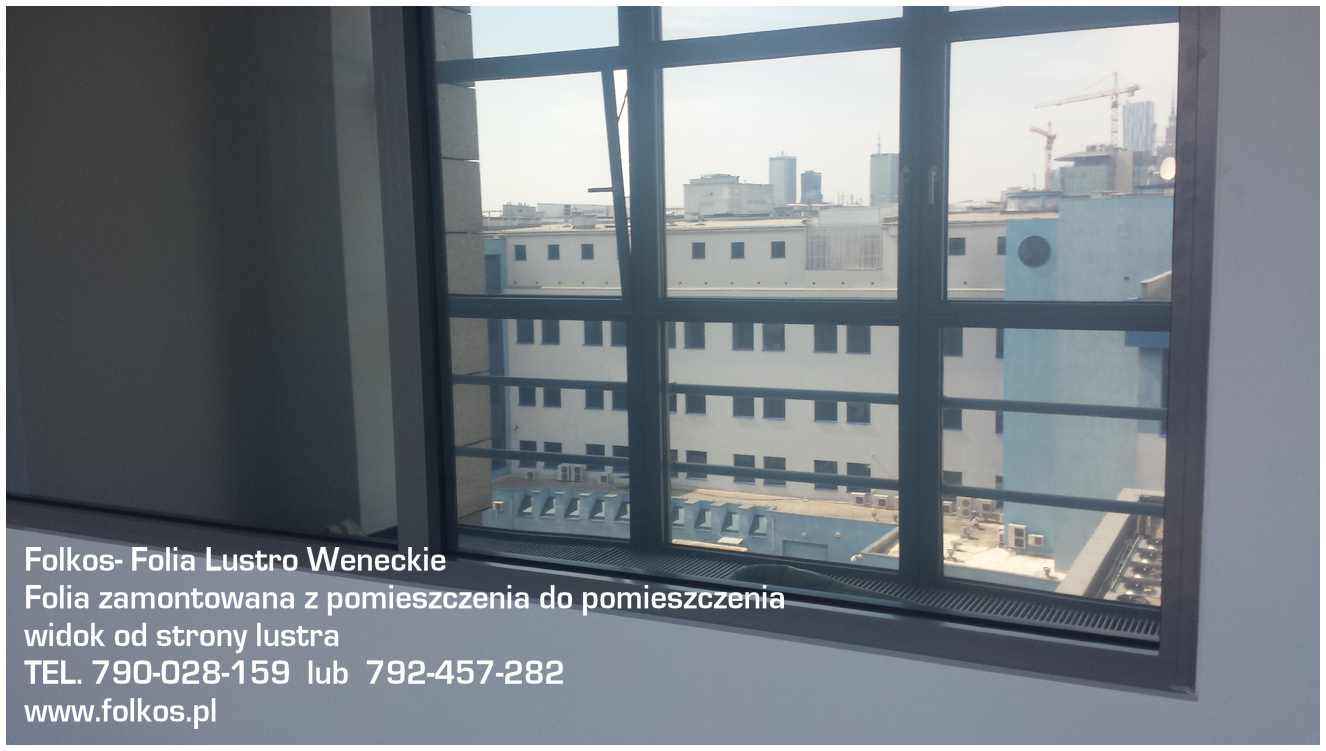 Folia wenecka 100% - szyba wenecka, okno weneckie Warszawa folie Białołęka - zdjęcie 3