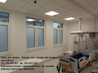 Folie na okna w szpitalu, gabinecie lekarskim , zabiegowym OKLEJAMY Białołęka - zdjęcie 2