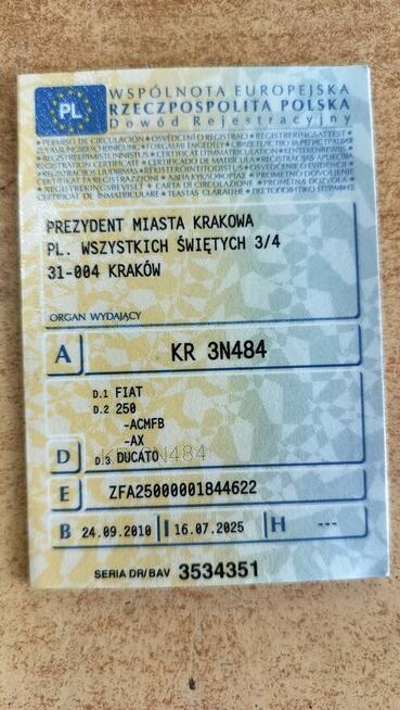 Ducato na sprzedaż Kraków - zdjęcie 4
