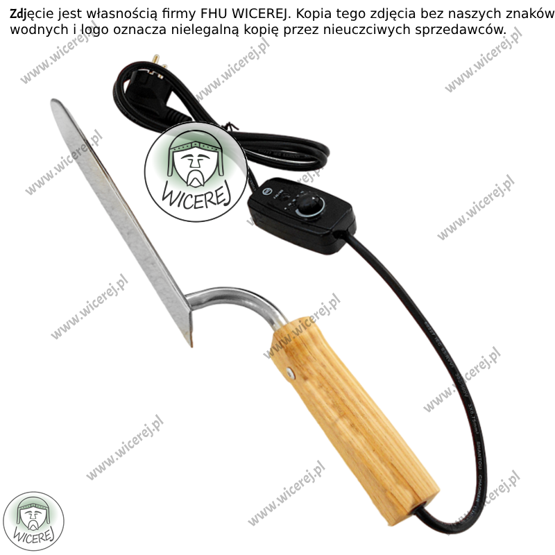 Nóż do odsklepiania elektryczny 230V Regulacja temperatury 25cm Jaśliska - zdjęcie 11