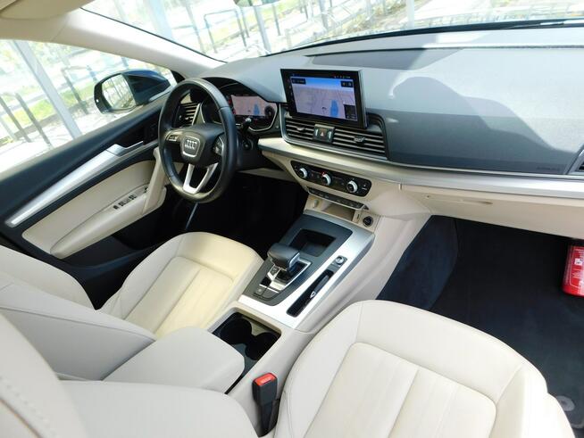 Audi Q5 z Gwarancją Kamera VIRTUAL Zegary Skóra Beżowa Żyrardów - zdjęcie 5