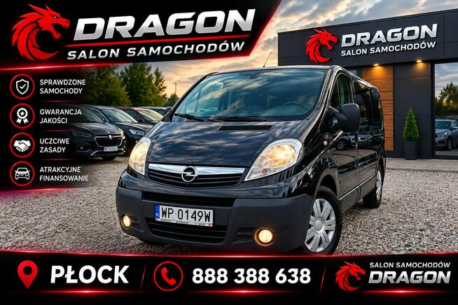Opel Vivaro Jeden Właściciel Zarejestrowany Cosmo Płock - zdjęcie 1