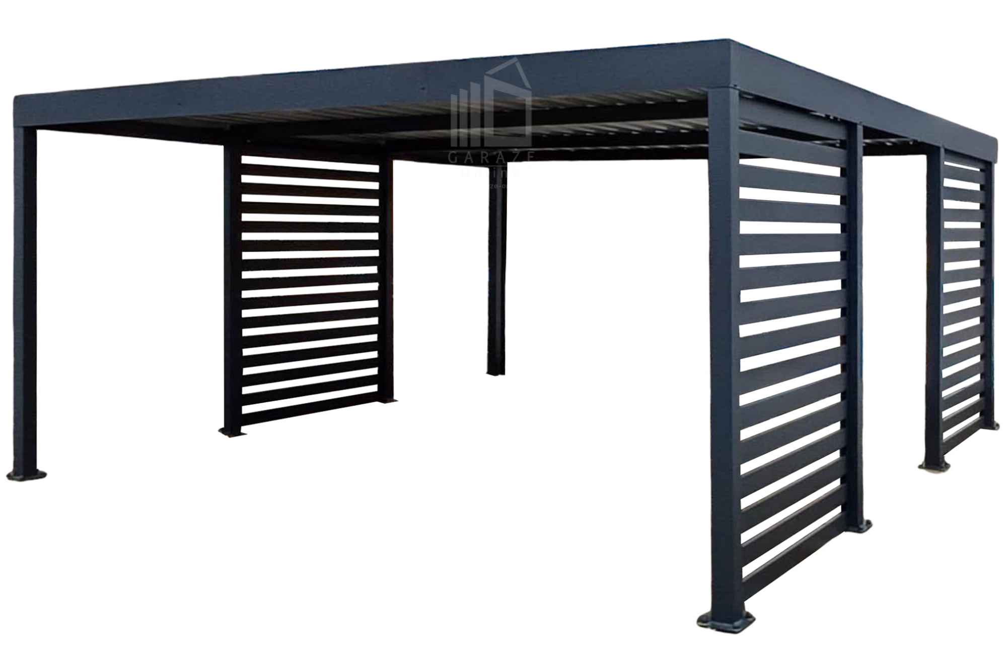 Carport PREMIUM - Wiata samochodowa 5x5 dodatkowa zabudowa ID1157 Żnin - zdjęcie 1