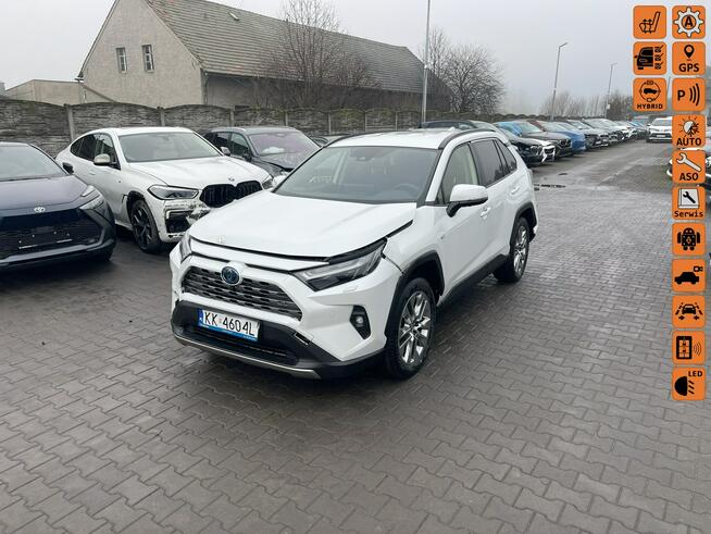 Toyota RAV-4 Automat Hybryda Podgrzewanie Kamery360 Skóra  218KM Gliwice - zdjęcie 1