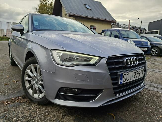 Audi A3 Klimatronic 2-stref, Podgrz. fotele, Navi, PDC, Bi-Xenon, Hak Cieszyn - zdjęcie 5