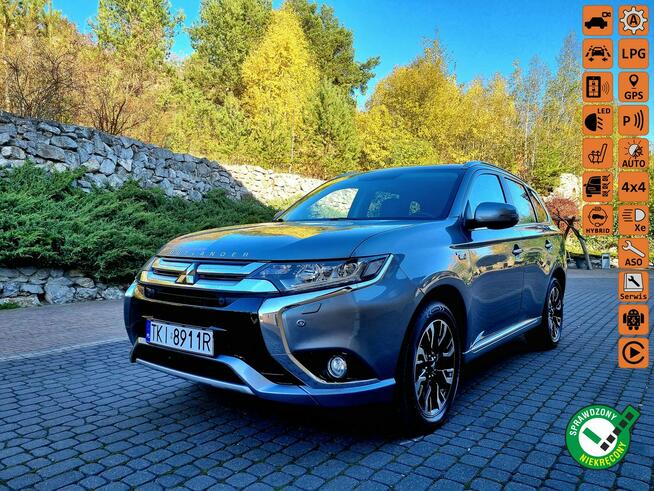 Mitsubishi Outlander 4x4 Hybryda Plug-in Bezwypadek Serwis Lift Zagnańsk - zdjęcie 1