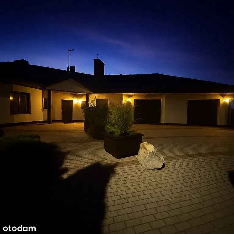 Parterowy dom koło Pabianic, Fotowoltaika,Solary.. Dobroń - zdjęcie 6