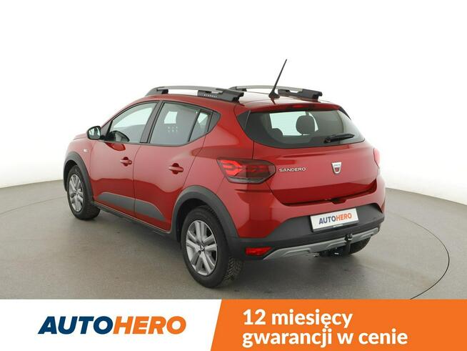 Dacia Sandero LPG klimatyzacja LED tempomat czujniki parkowania hak Warszawa - zdjęcie 4