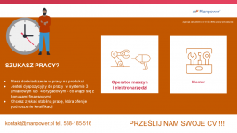 Monter / Operator Maszyn