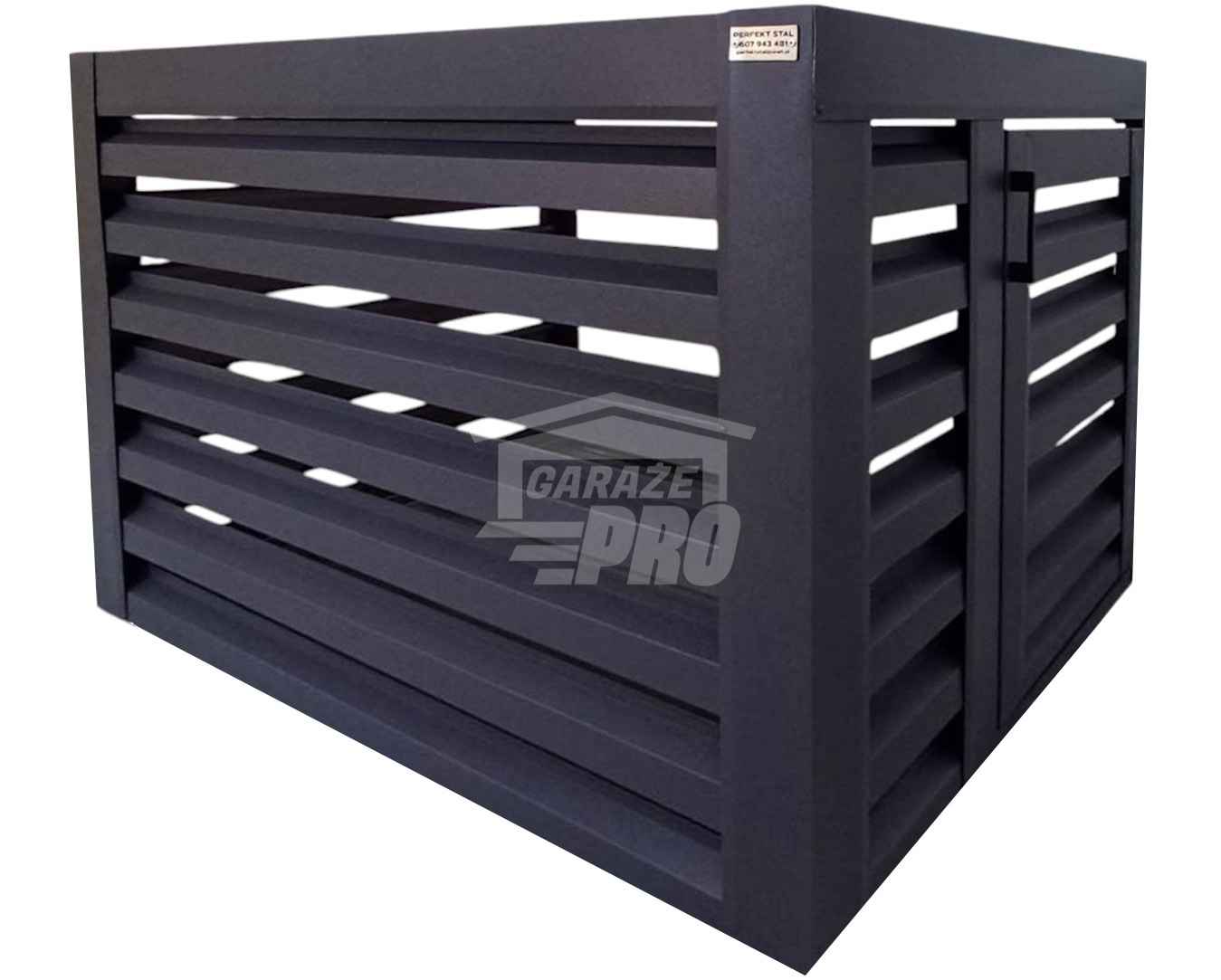 Osłona klimatyzatora – pompy ciepła 90x50x70 cm  drzwiczki GP702 Giżycko - zdjęcie 1