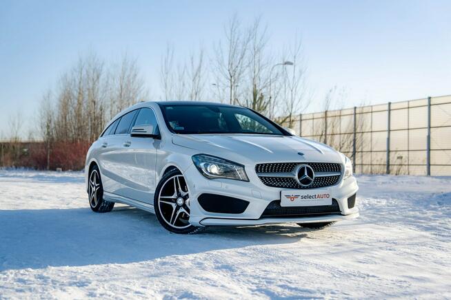 Mercedes Benz CLA 200 Shooting Brake, Pakiet AMG, Bezwypadkowy Warszawa - zdjęcie 3