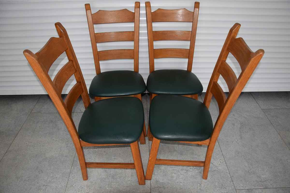 krzesła dębowe 4 sztuki - jak nowe Olsztyn - zdjęcie 2