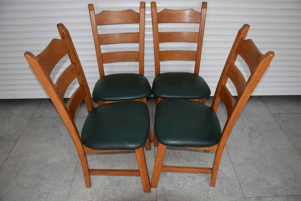 krzesła dębowe 4 sztuki - jak nowe Olsztyn - zdjęcie 2