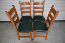 krzesła dębowe 4 sztuki - jak nowe Olsztyn - zdjęcie 2
