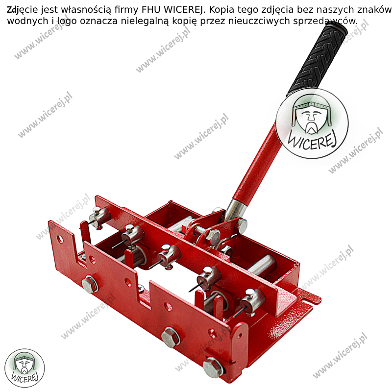 Dziurkacz do ramek jednoramienny 5 igłowy ręczny uniwersalny Jaśliska - zdjęcie 5