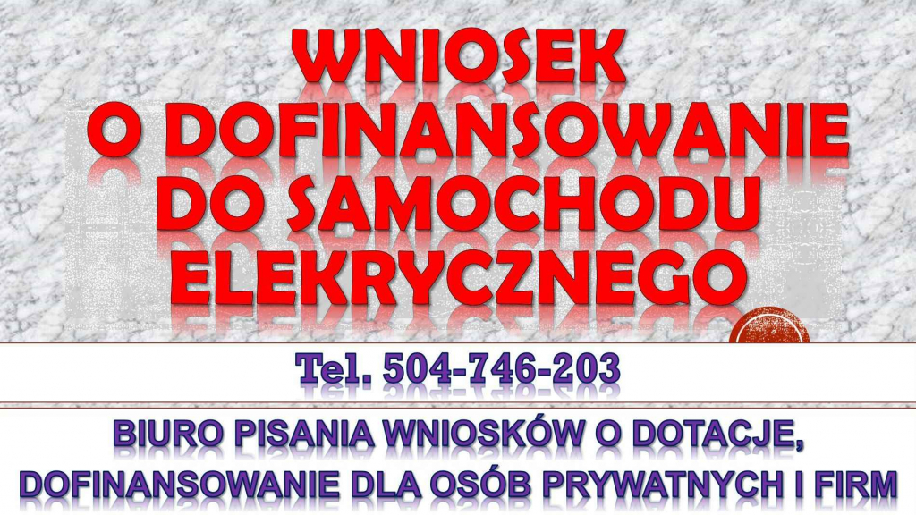 Nasze auto, dofinnasowanie do samochodu elektrycznego, dotacja Psie Pole - zdjęcie 4