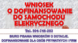 Nasze auto, dofinnasowanie do samochodu elektrycznego, dotacja Psie Pole - zdjęcie 4