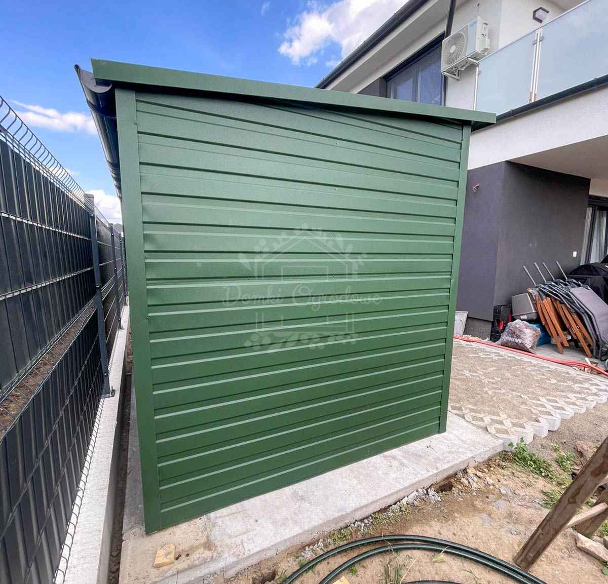 Schowek – Domek ogrodowy 3×2 m  okno – zielony dach spad w tył ID1258 Wieliczka - zdjęcie 2
