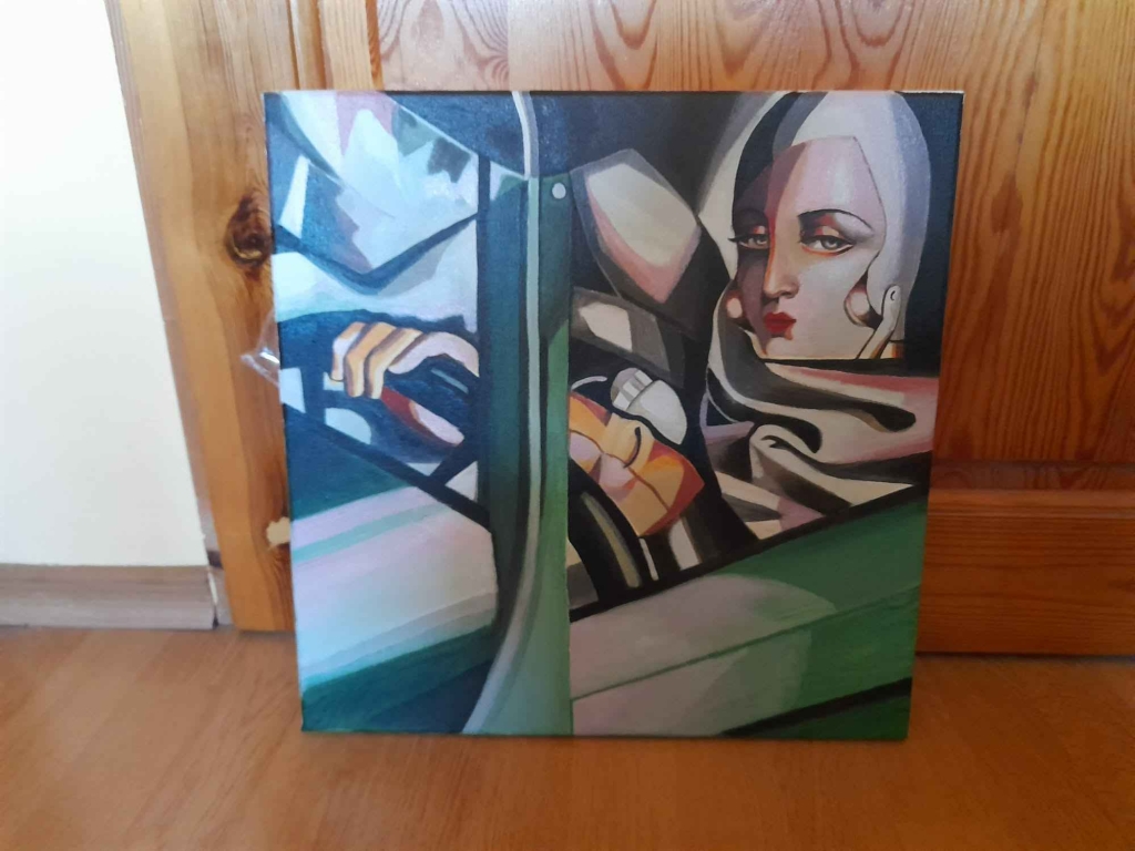 tamara Łempicka Kobieta w zielonym Bugatti 2 Katowice - zdjęcie 2