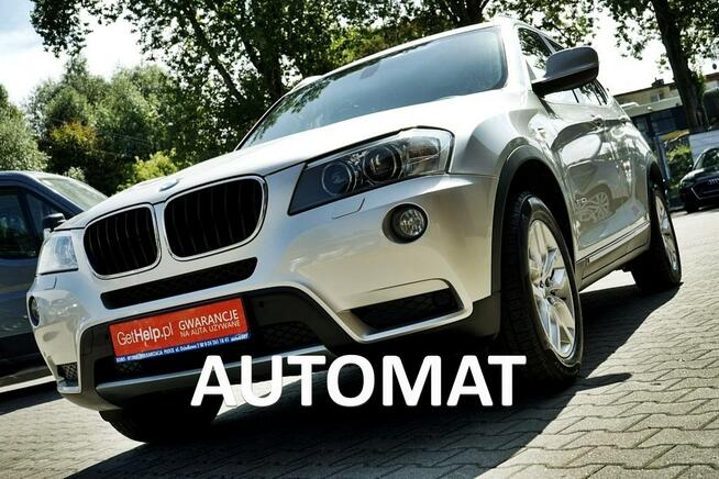 BMW X3 2,0 xDrive, NAVI, skóra, Bi-Xenony, 2012r. Płock - zdjęcie 1