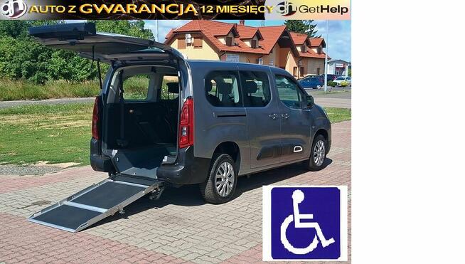 Citroen Berlingo XL LONG PFRON Do osób niepełnosprawnych wóz Słupca - zdjęcie 1