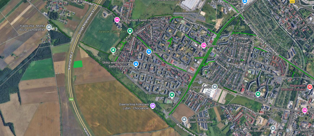 Działka Inwestycyjna (6093 m2) Okolice Lubina MEDIA (Obora) Obora - zdjęcie 3
