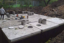 Szamba szambo betonowe, zbiorniki na deszczówkę Łęczna - zdjęcie 3