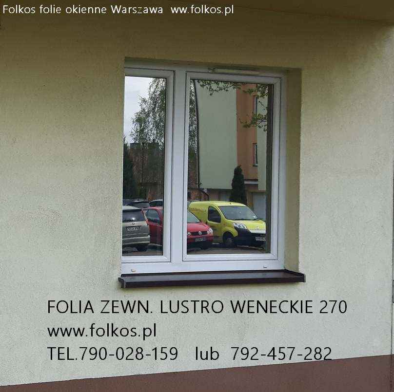 Folia Lustro Weneckie Legionowo -Oklejanie szyb folią wenecką Folkos Białołęka - zdjęcie 5