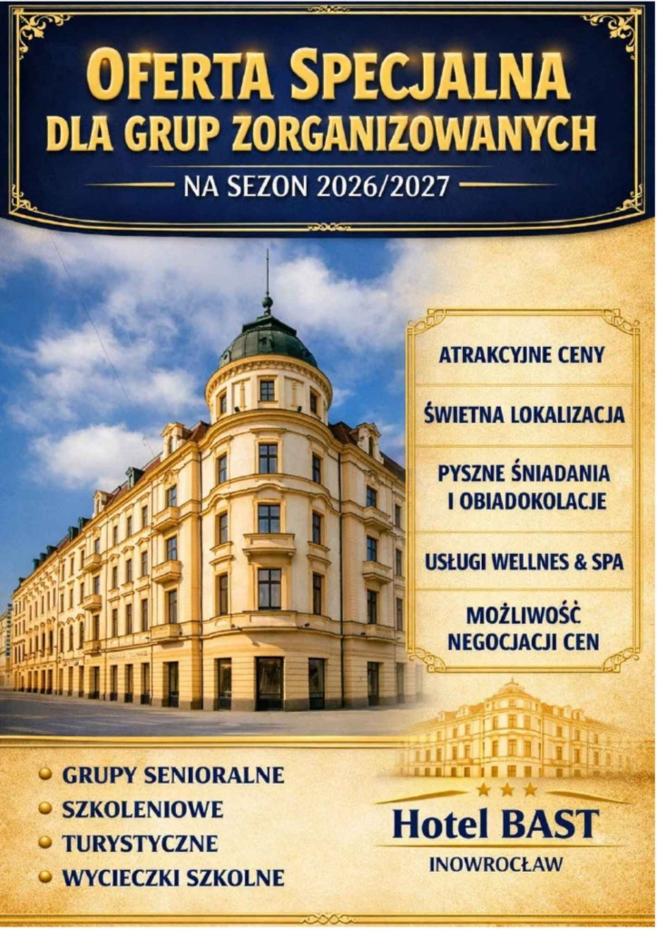 Hotel dla grup zorganizowanych Inowrocław - zdjęcie 1