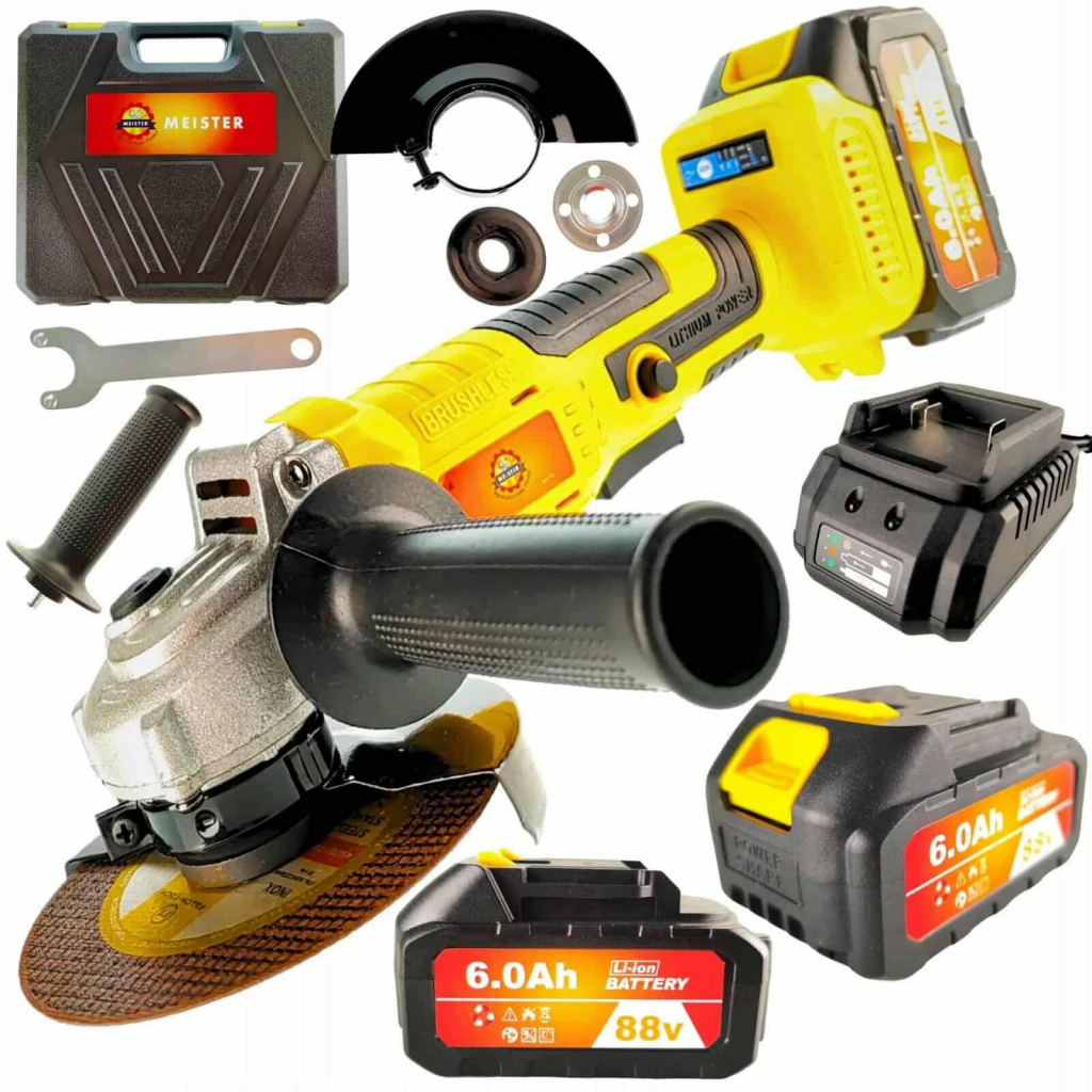 Szlifierka kątowa akumulatorowa MS-753 Stare Miasto - zdjęcie 1