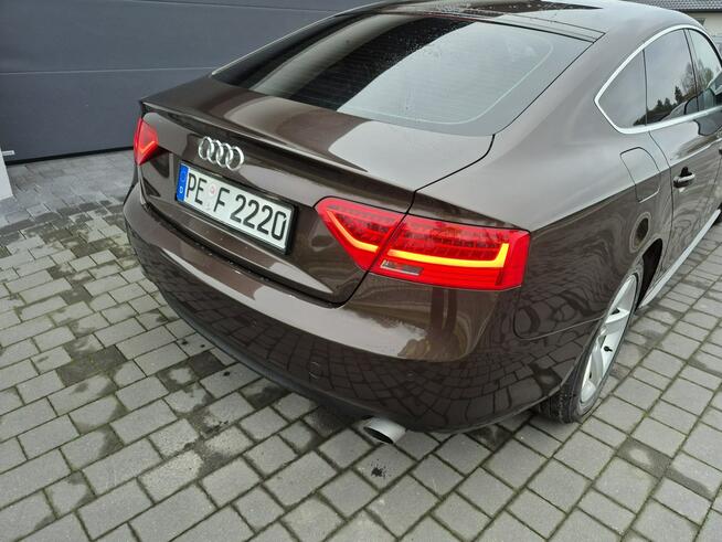 Audi A5 xenon led navi chromy ładny  lift Drelów - zdjęcie 10