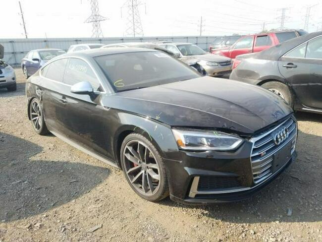 Audi S5 2018, 3.0L, 4x4, uszkodzony bok Słubice - zdjęcie 2