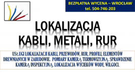 Lokalizacja kabli, instalacji, rur, przewodów, t. 504-746-203. Wrocław Psie Pole - zdjęcie 3