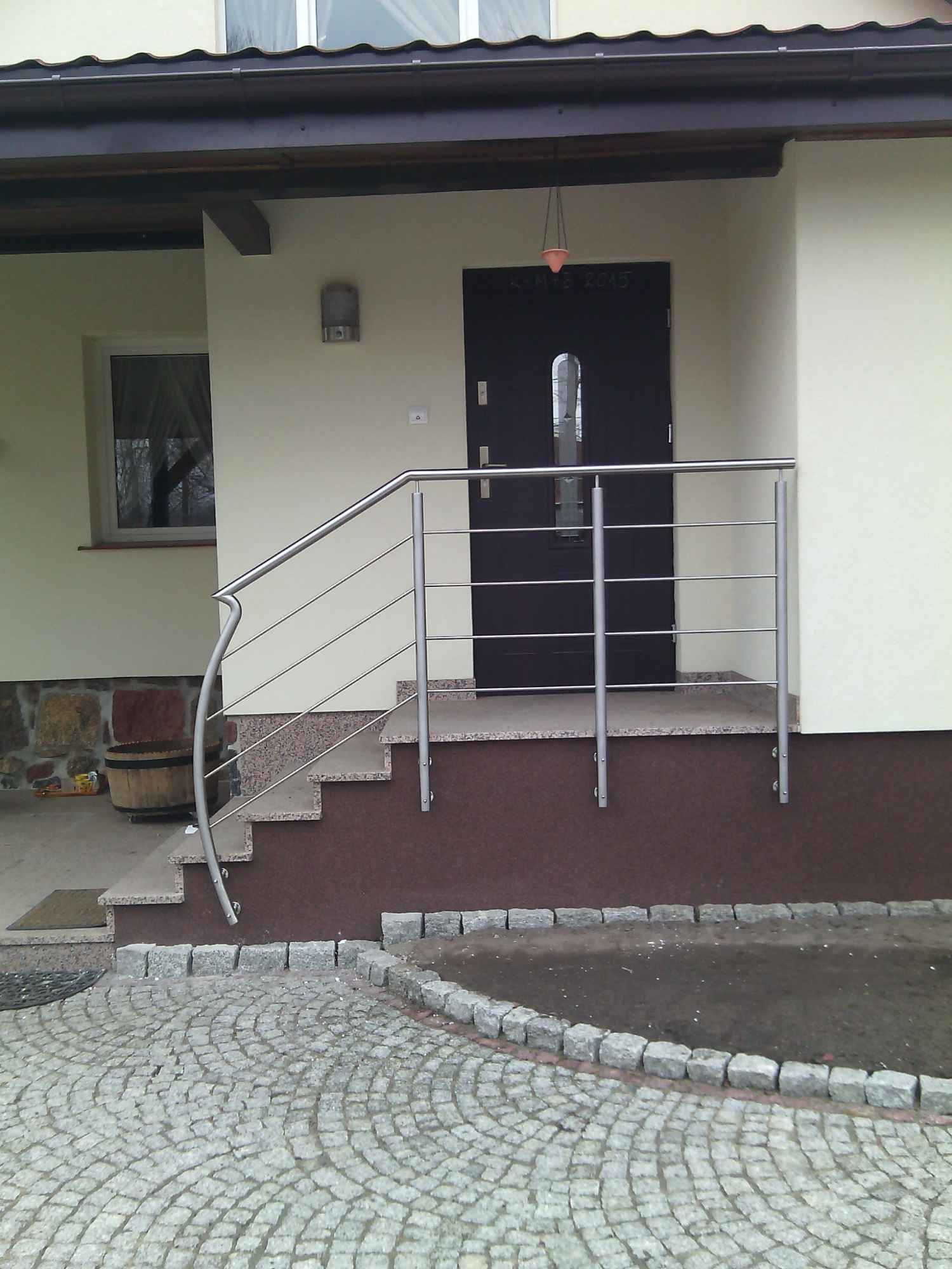 Balustrada barierka poręcz balkon  schody nierdzewne Giżycko - zdjęcie 4