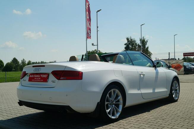 Audi A5 CABRIO 2,0 TFSI 224 KM   AUTOMAT QUATTRO SKÓRA KSENON Goczałkowice-Zdrój - zdjęcie 7