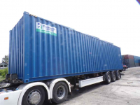 Kontener morski, Kontener magazynowy 40 hc po jednej trasie rok 2025 Banino - zdjęcie 7