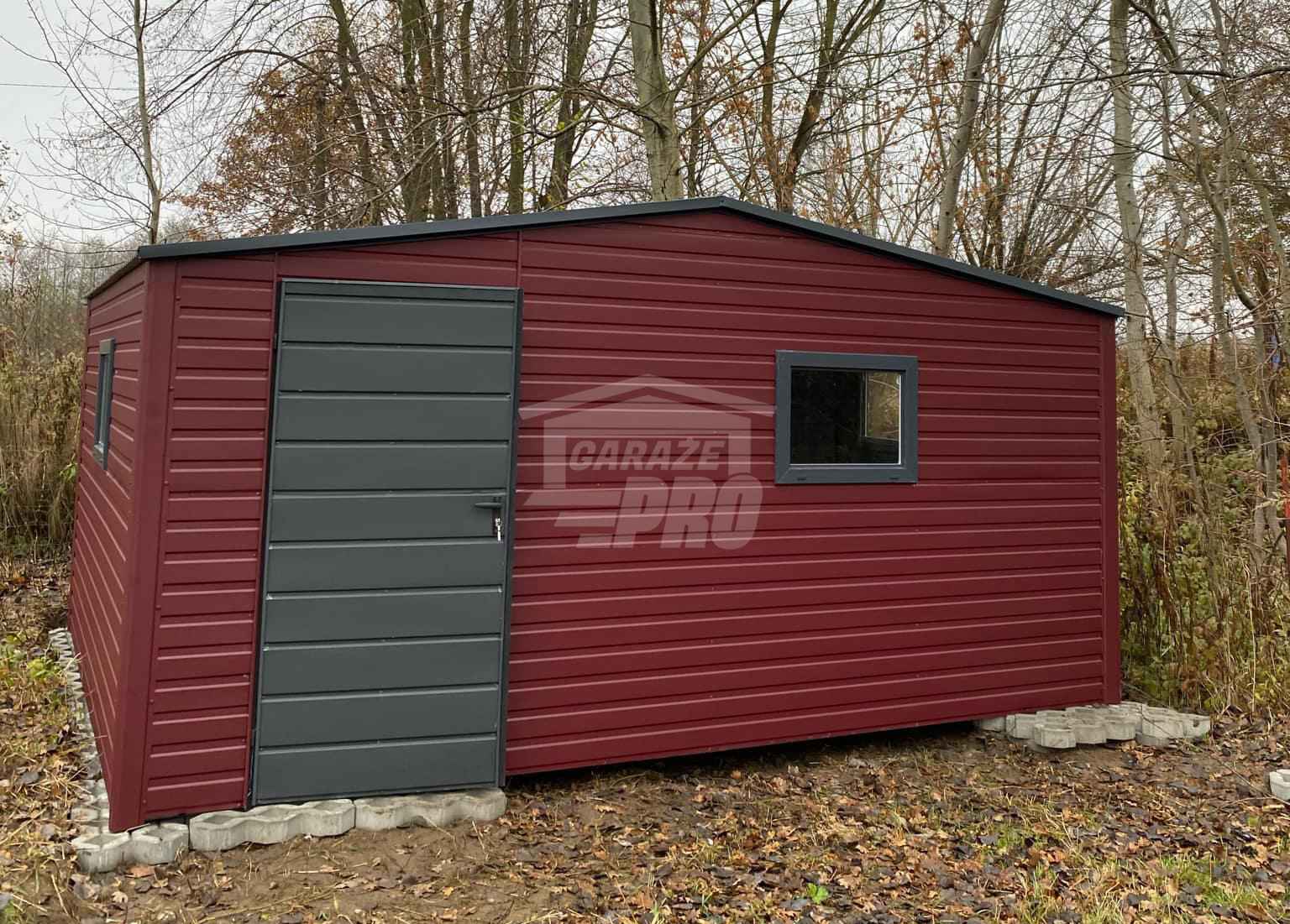 Schowek Domek ogrodowy 5x4m drzwi -2x okna Dach GP669 Gdańsk - zdjęcie 2