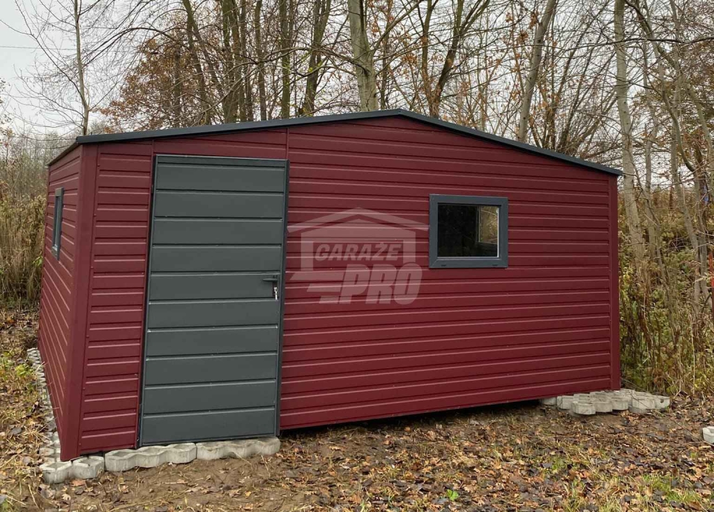 Schowek Domek ogrodowy 5x4m drzwi -2x okna Dach GP669 Gdańsk - zdjęcie 2
