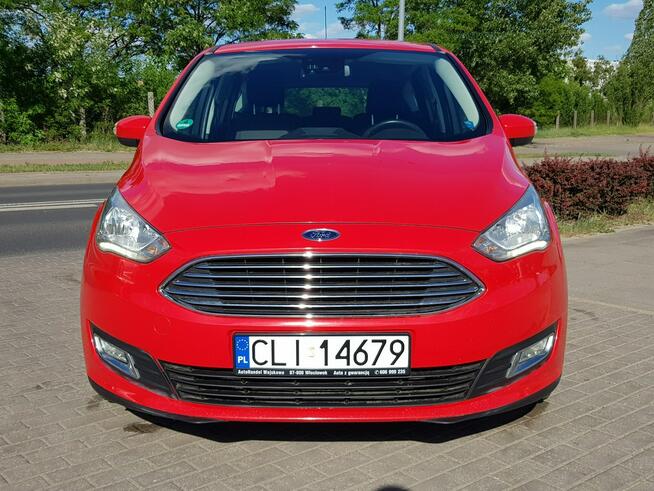 Ford C-Max 1,5 Turbo Benzyna Klimatronik Zarejestrowany Gwarancja Włocławek - zdjęcie 2